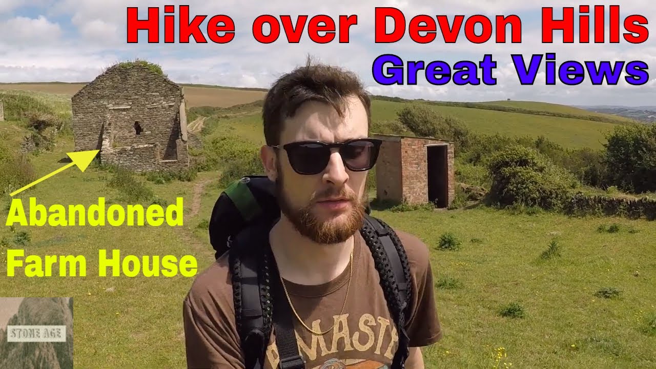 Hiking From Croyde Bay to Saunton Beach (Great views & Abandoned Farm House)