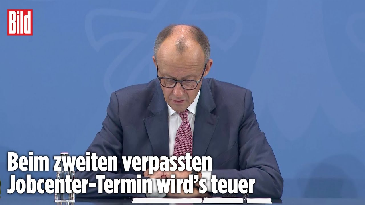 Die neue Grundsicherung: Merz erkl&auml;rt die neuen Knall-Hart-Regeln