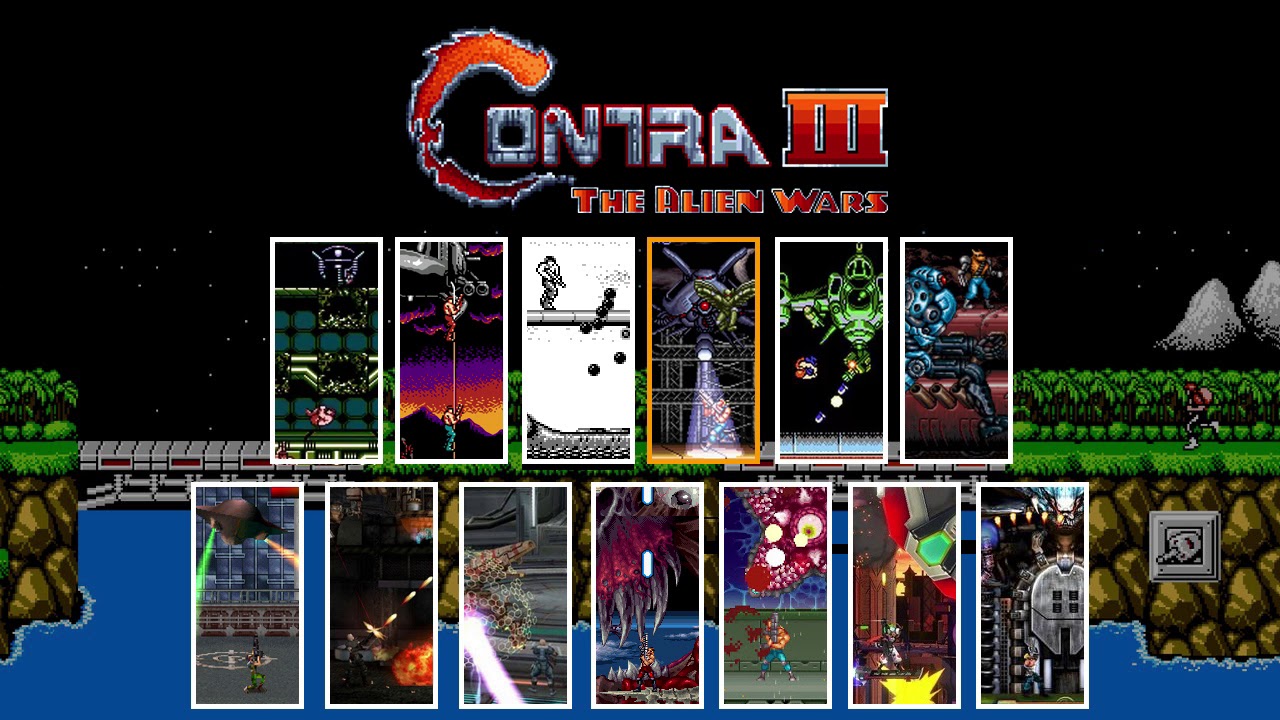 Contra Series - All Boss Fight Theme (OST/BGM/Soundtrack)