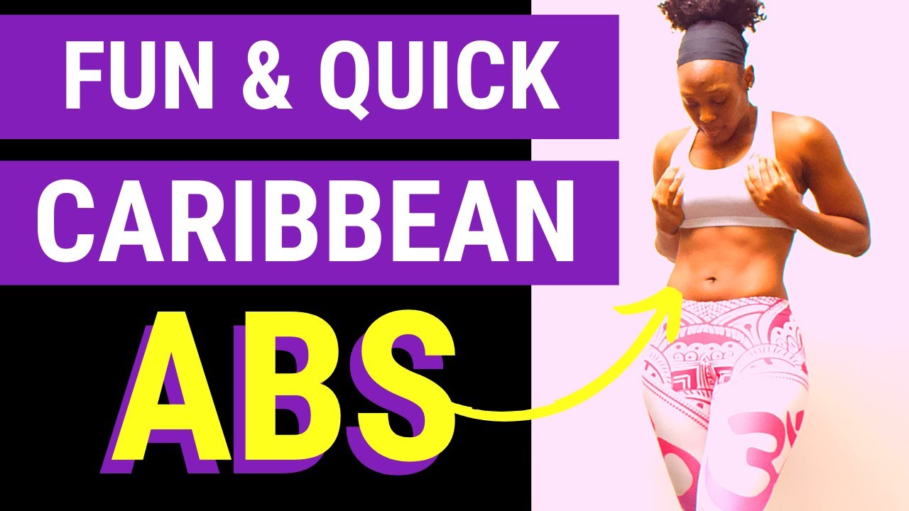 Quick and fun CARDIO ABS dance workout | Caribbean-inspired 🔥
