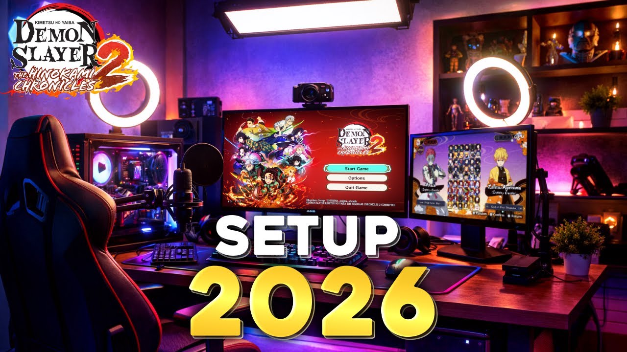 🤩MON SETUP 2026 ENVIRON 6 000 000 € (c’est faux je suis pauvre)
