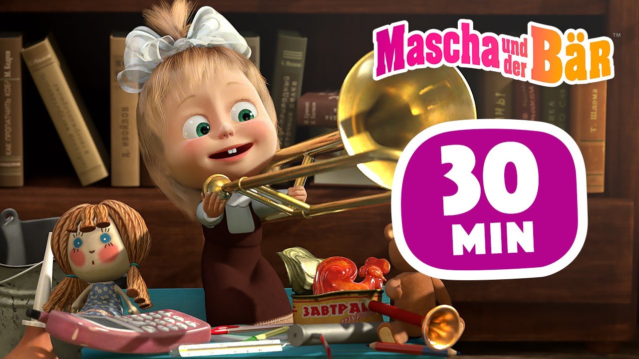 Mascha und der Bär 2022 📸 Der erste Schultag 📚 Sammlung 41 🎬 30 min 🐻 Masha and the Bear