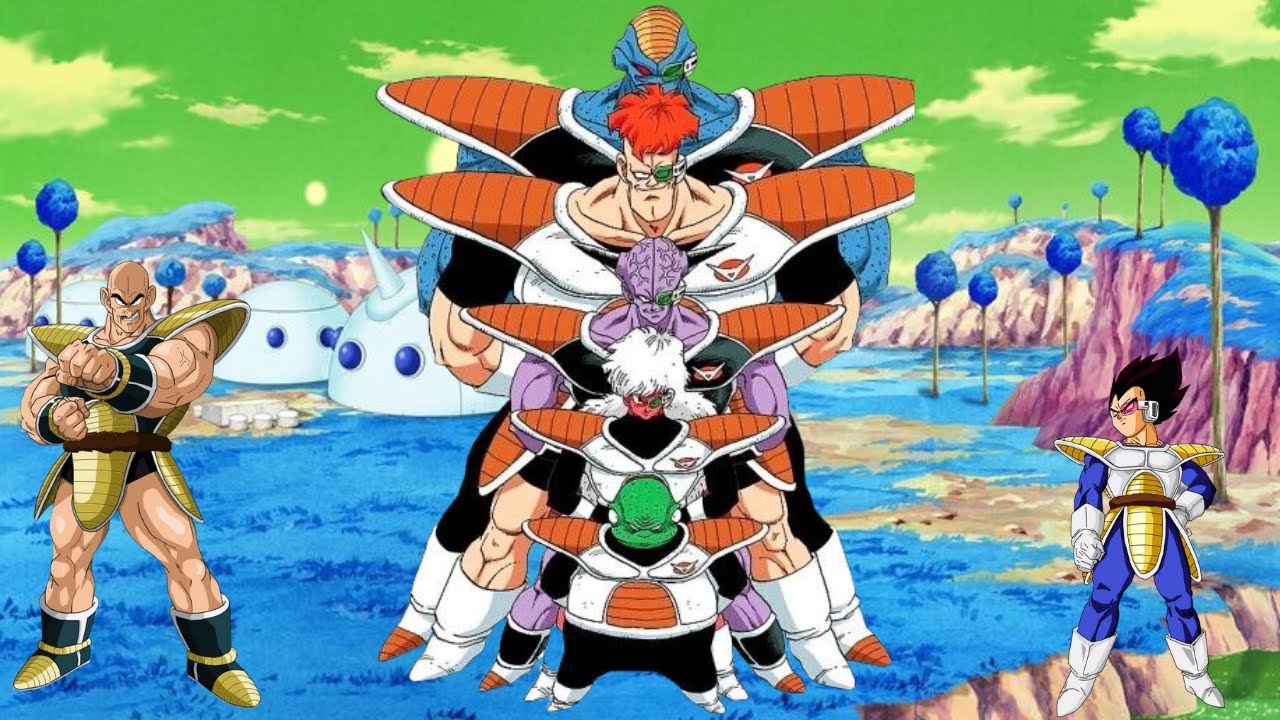Mudando a História 6 - Vegeta e Nappa destroem as Forças Especiais Ginyu