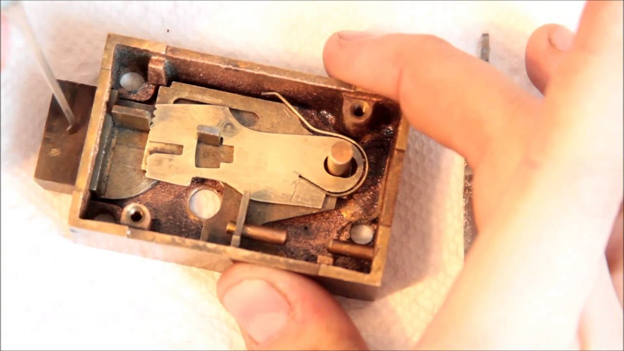 (094) Secrets Revealed: Eagle 1892 Safe Deposit Lock (2 of 2)
