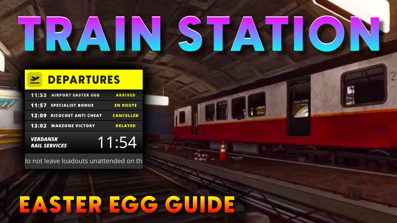 Verdansk Train Station Easter Egg Guide: Easy Specialist Bonus!