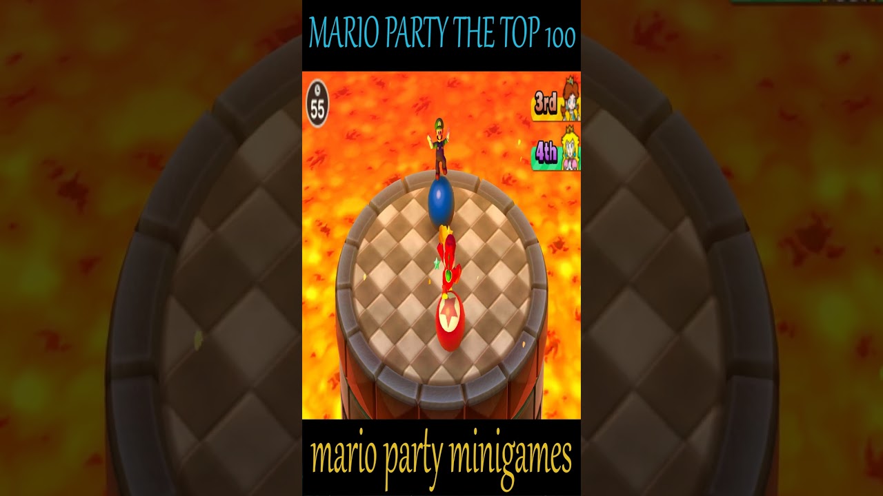 Mario Party: 100 лучших бамперболов — Йоши против Луиджи против Дейзи против Пич