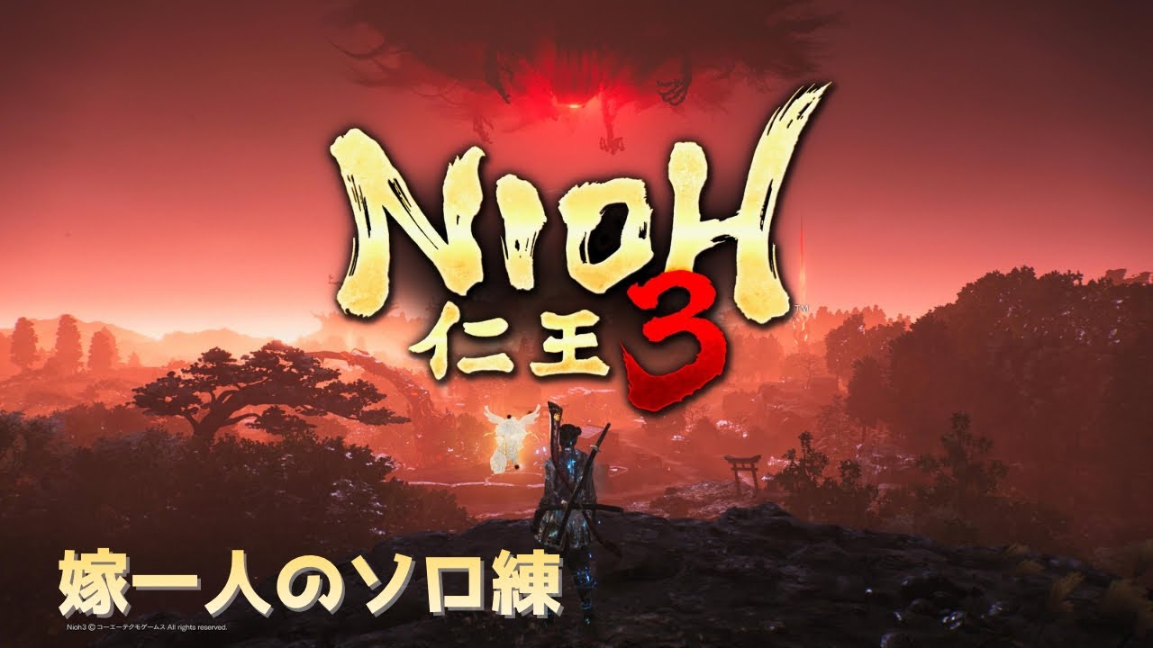 【仁王3】番外編#1嫁のソロ練習！マルチだと出来ないミッションやる！応援アドバイスください【初見さん/コメント歓迎】