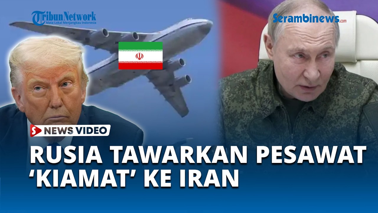 Pesawat 'Kiamat' Rusia Bakal Hadir Sambut Serangan AS ke Iran
