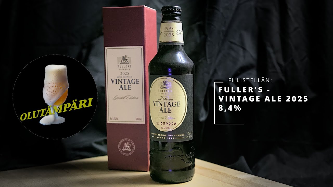 Fiilistellään: Fuller's - Vintage Ale 2025 8,4%