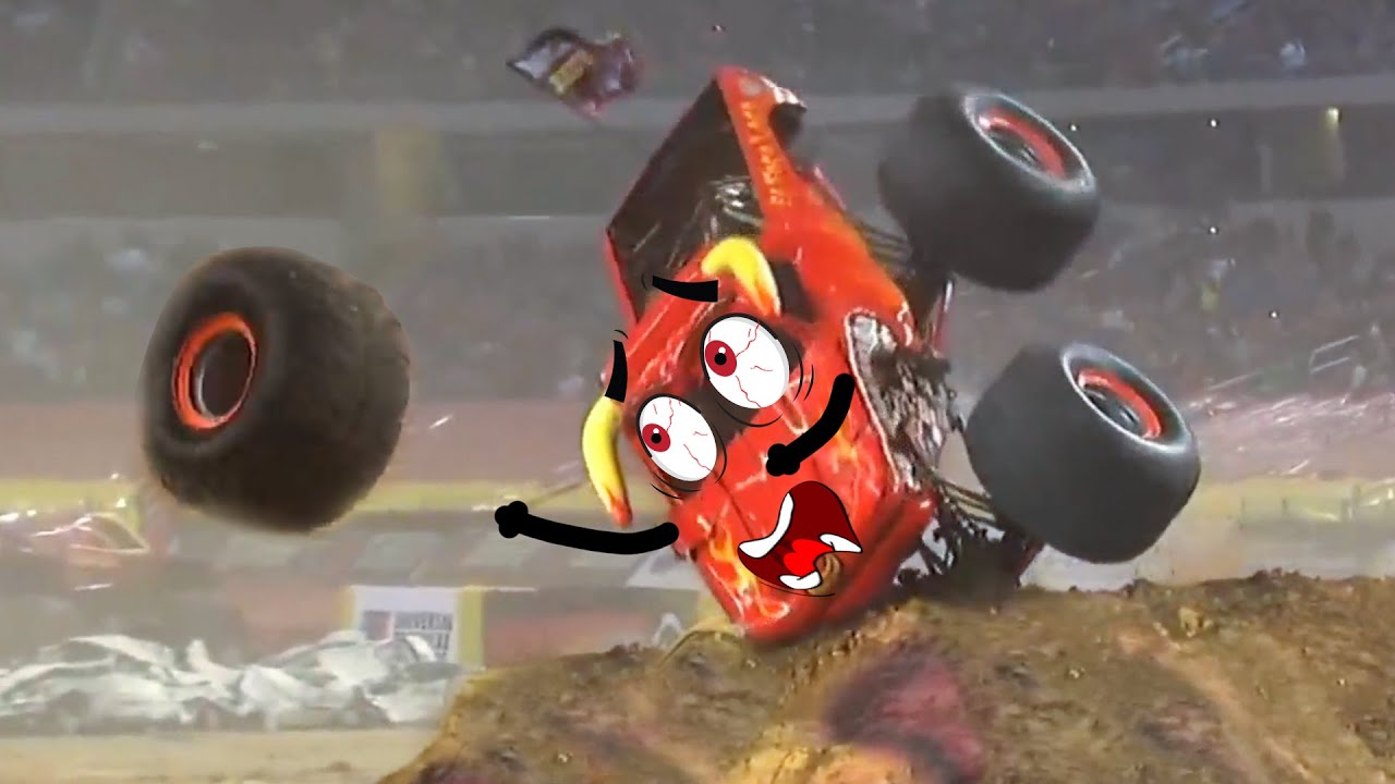 Crazy Monster Truck Freestyle Moments | Monster Jam highlights 2020 | Woa Doodles Funny Videos
