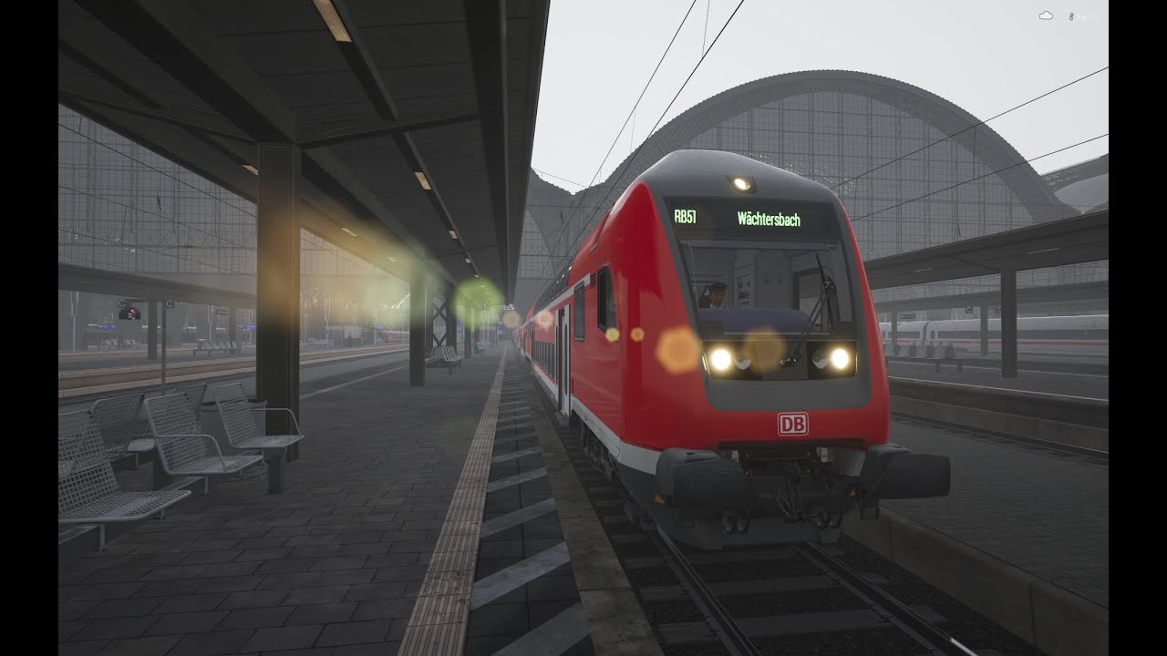 Foggy RB51 Frankfurt-Wächtersbach with announcements | TSW