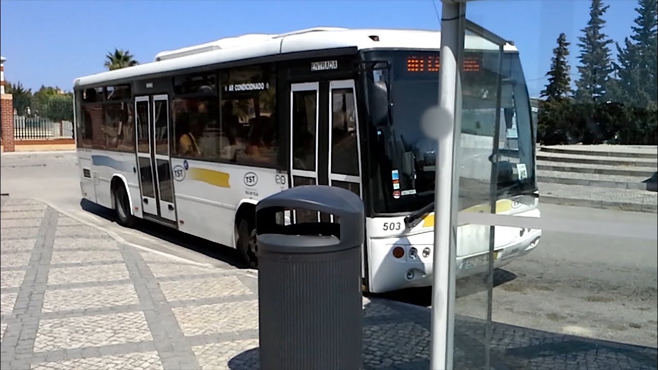 TST Transportes Sul Tejo - MAN 12.220 HOCL NL Marcopolo Allegro SE - Bus 503 -Carreira 101A [HD VP9]