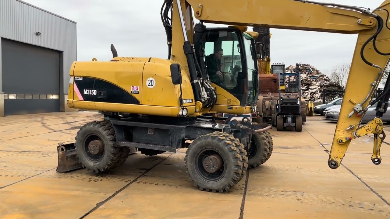 Demo 2008 Caterpillar M315D @BigmachineryNl