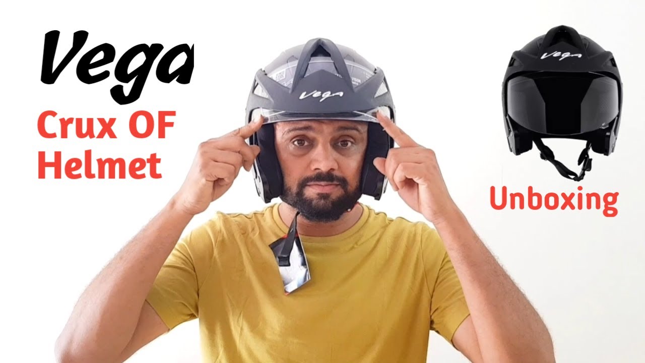 Vega Crux OF Helmet Unboxing l Techno tube Jairaj