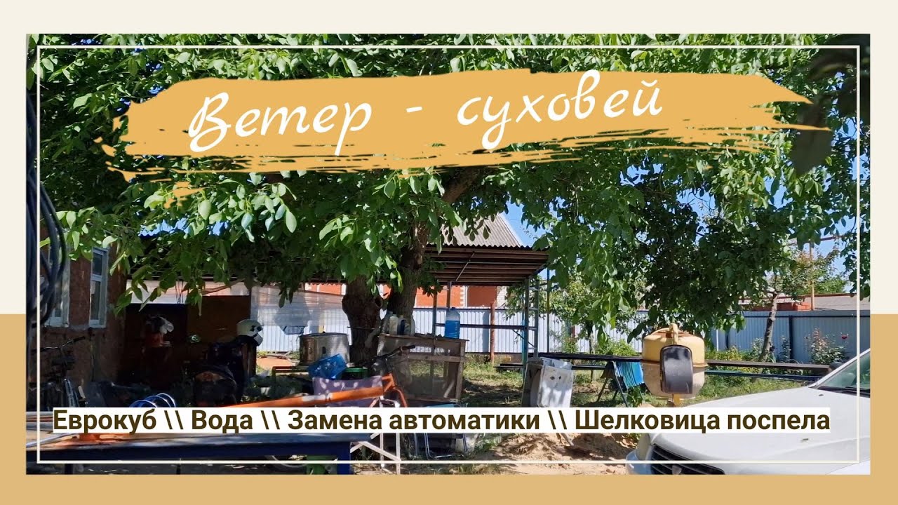 Ветер суховей // Замена автоматики для воды //