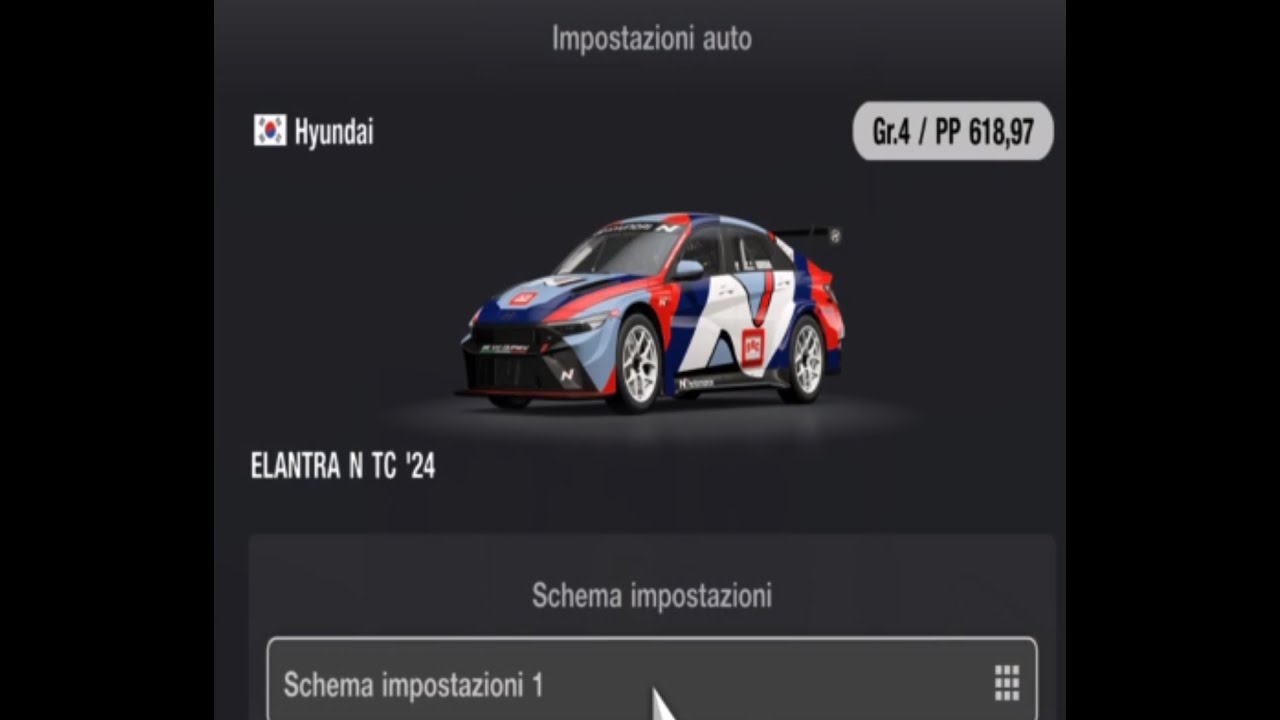Gran turismo 7 VR  (Monza - Elantra N TC 24)