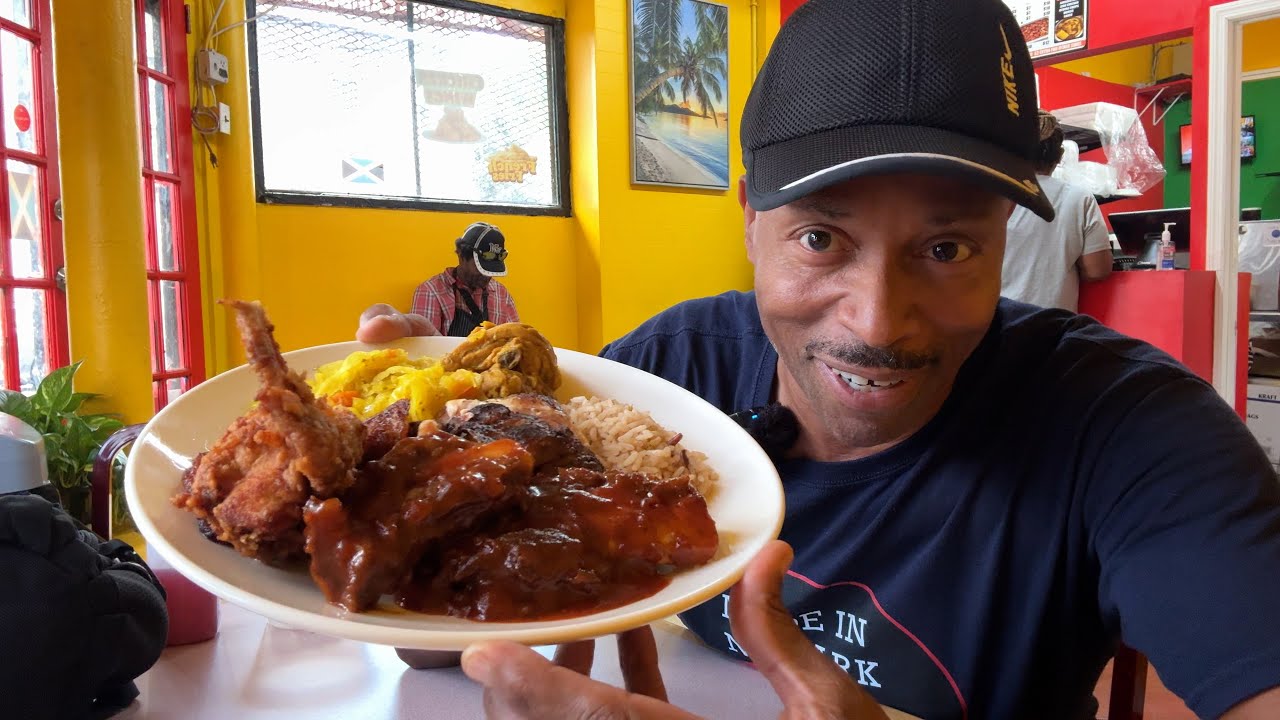 The Best Beef Ribs & Jerk, Fried Chicken I’ve Had in Newark!