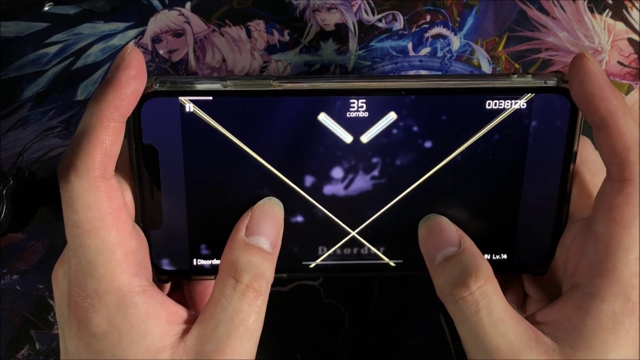 [Phigros] [Lv.14] Disorder (IN) [HyuN feat. YURI] All Perfect!! - 웅차(WoongCha)