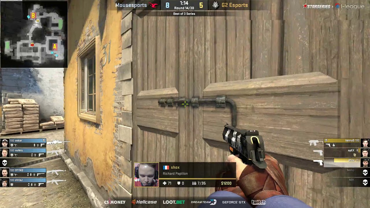 G2 SHOX INSANE 2x DEAGLE ENTRIES | G2 vs Mouz | 1080P 60FPS
