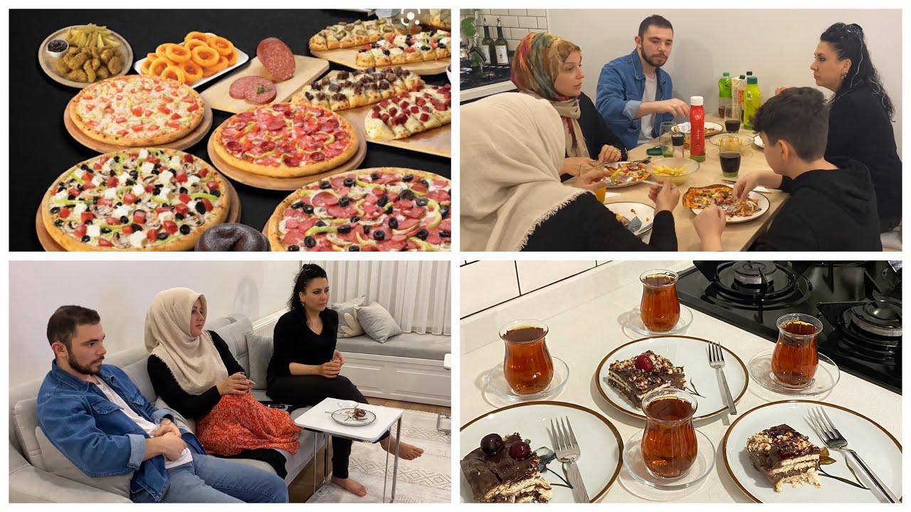 BÜYÜK PİZZA PARTİSİ 🍕 DİYETLE BAŞIM DERTTE 🥰 HAFTASONU VLOG 😍