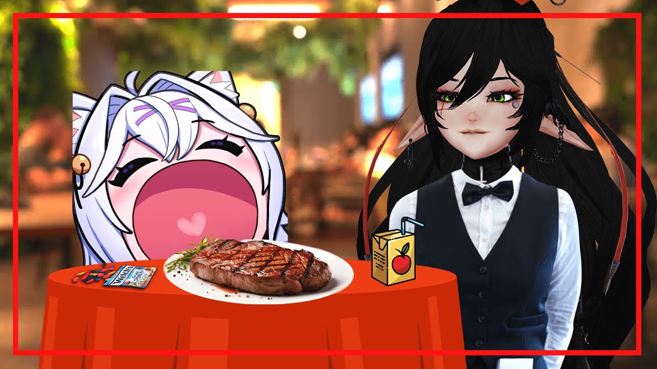 Filian's first actual meal