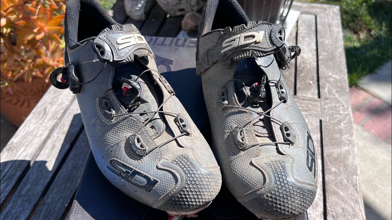 Old and New Sidi MTB shoes