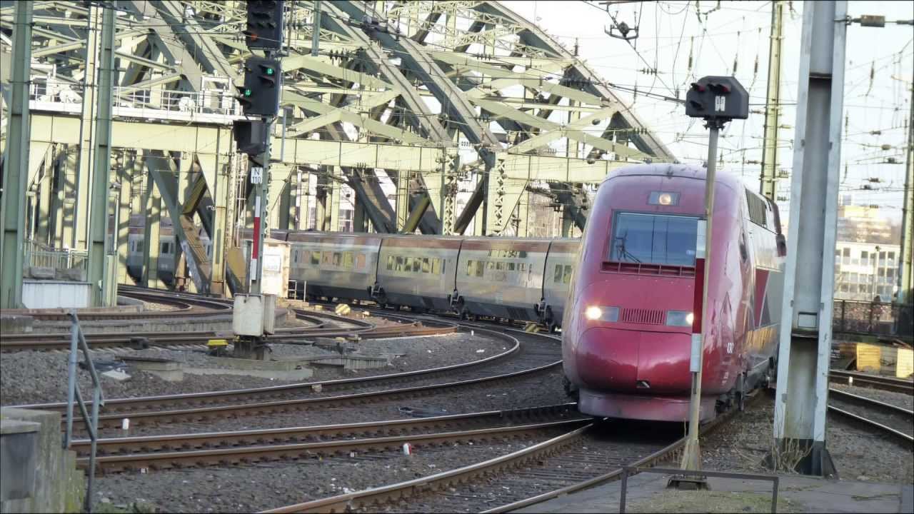 Züge Hbf Köln, treinen Keulen CS, trains Cologne Central Station., 1 april 2013, part 6 of 6