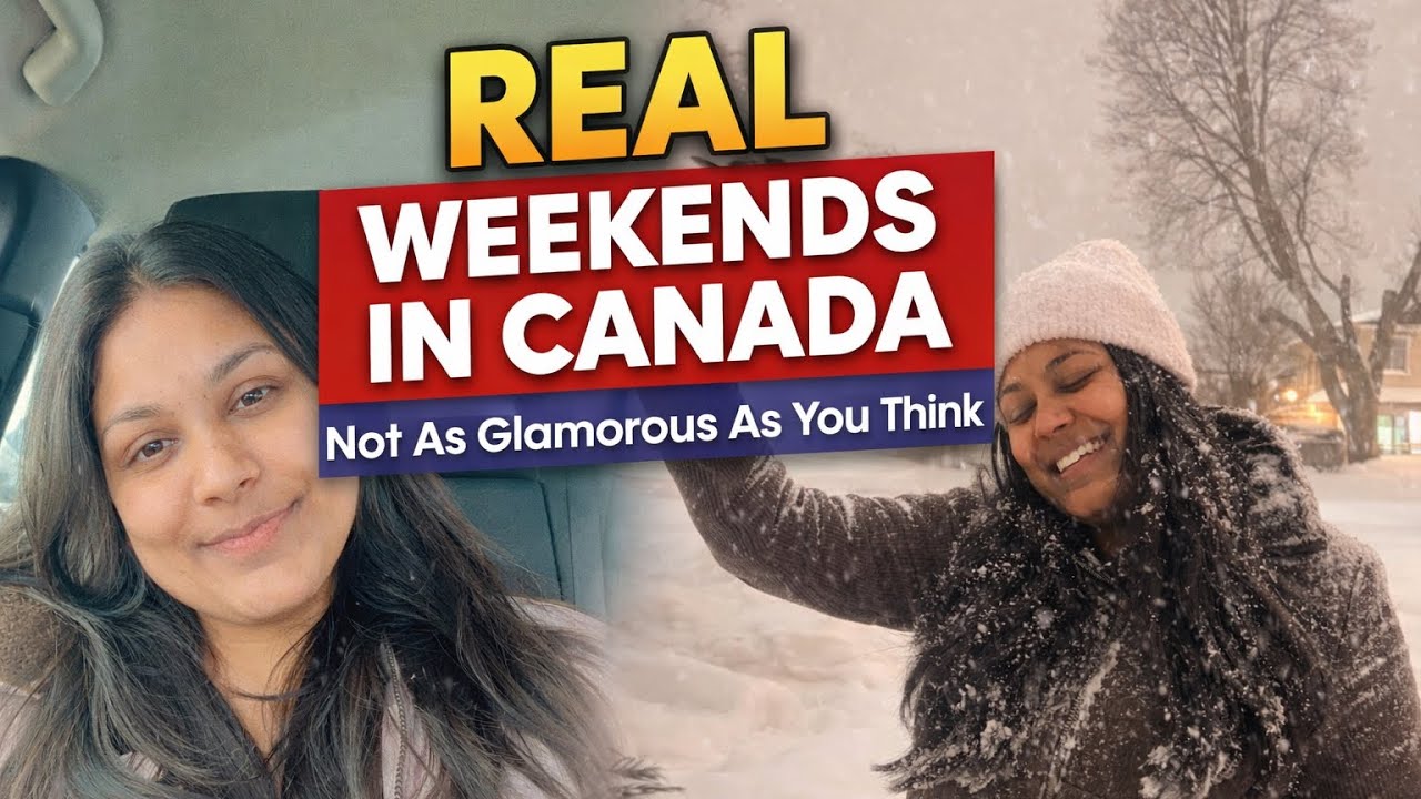 Real Weekends in Canada 🇨🇦 | Not As Glamorous As You Think | Student Life & Adulting