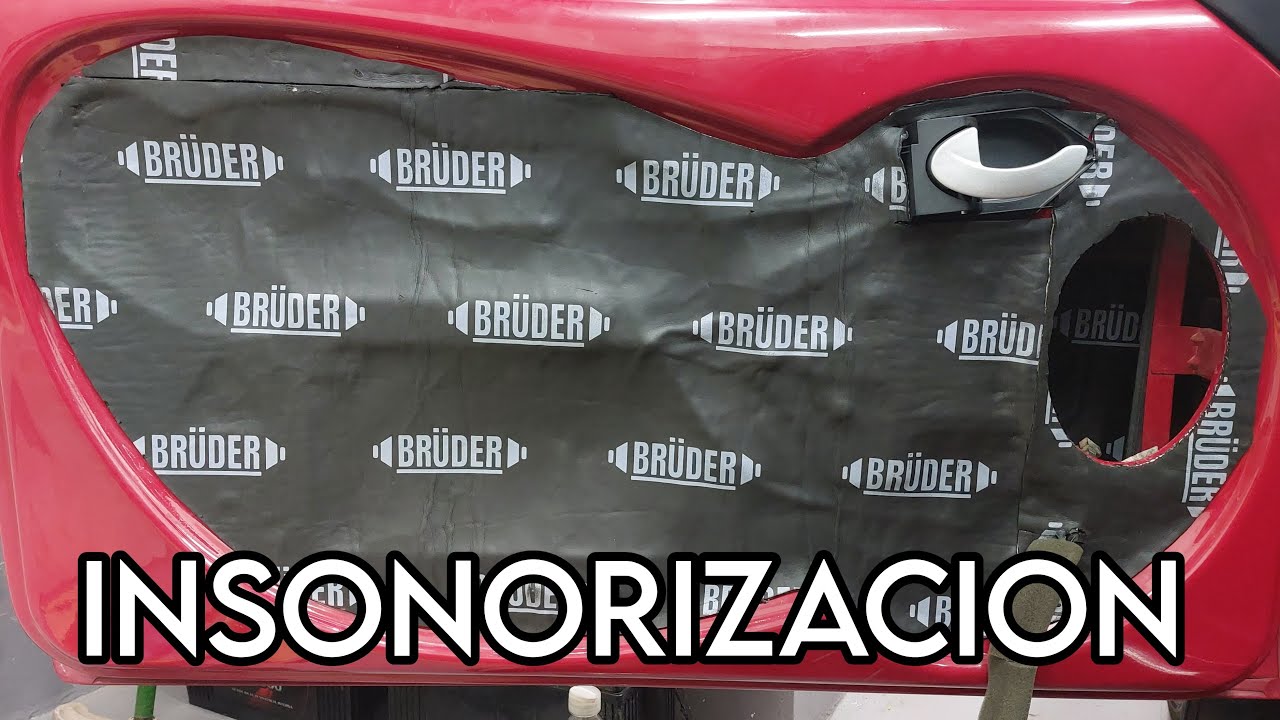 COMO INSONORIZAR PUERTAS CON MEMBRANAS BRUDER