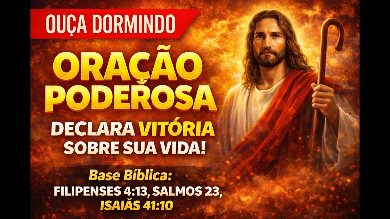 Oração Poderosa de Vitória e Libertação | Ore Comigo Agora e Receba Seu Milagre 🙏🔥