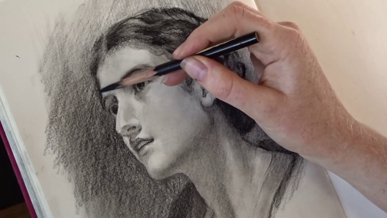 Speed drawing. Master copy from Lord Leighton