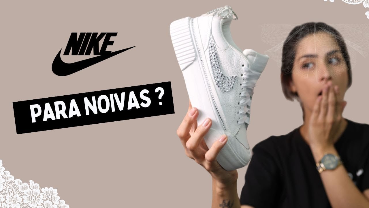 COMO PERSONALIZAR UM NIKE PARA NOIVAS?