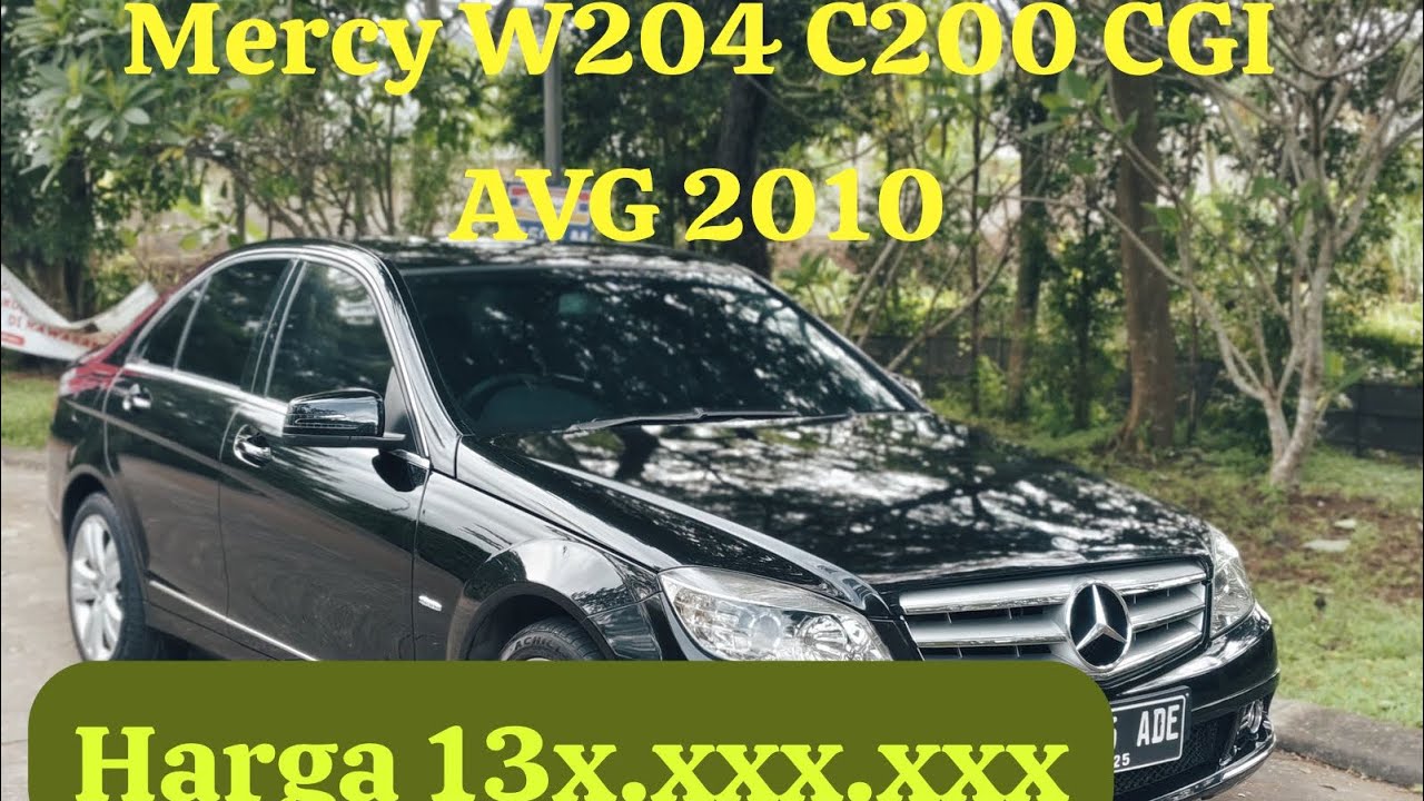 Mercedes Benz W204 C200 AVG 2010