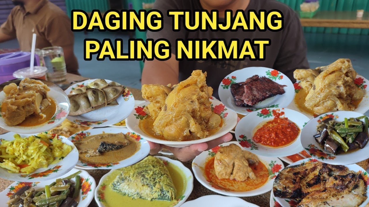 100 PORSI DAGING TUNJANG HABIS SETIAP HARI, Gulai Tunjang Paling Nikmat
