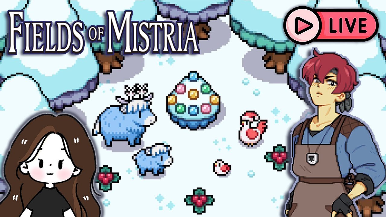 Fields of Mistria's FOURTH Major Update PREP! ❄️ Cozy/Winter/Festive Vibes ❄️