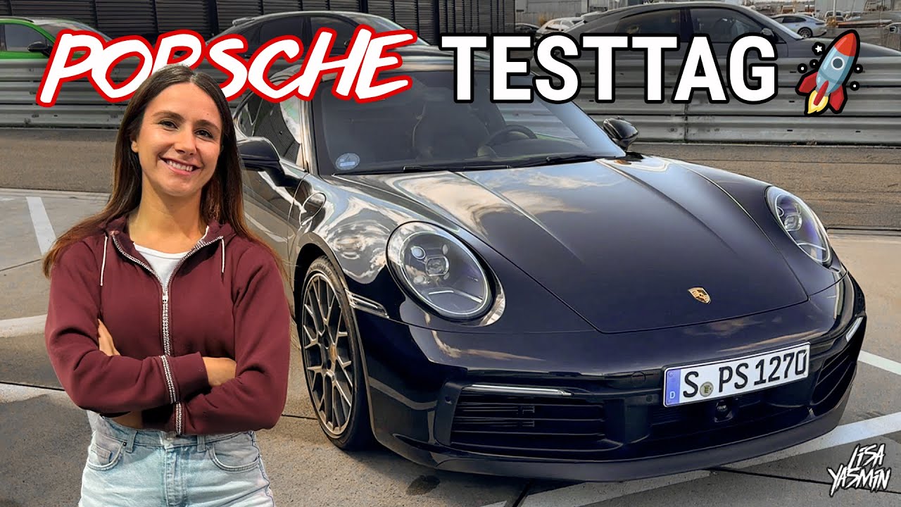 Porsche Testtag 🚀 | Porsche Zentrum Leipzig | Lisa Yasmin