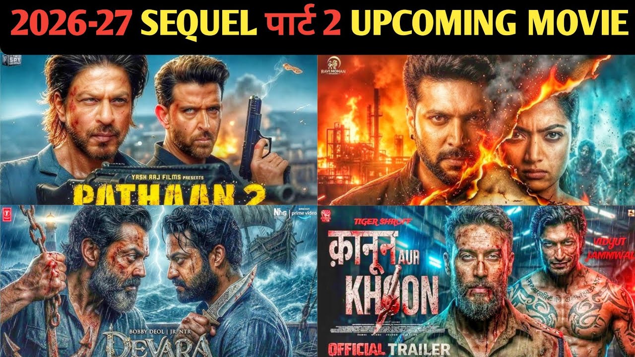 Top 10 Biggest Sequel पार्ट 2 Upcoming Movies 2026-27 | Blockbuster Sequel Upcoming Movie 2026-27