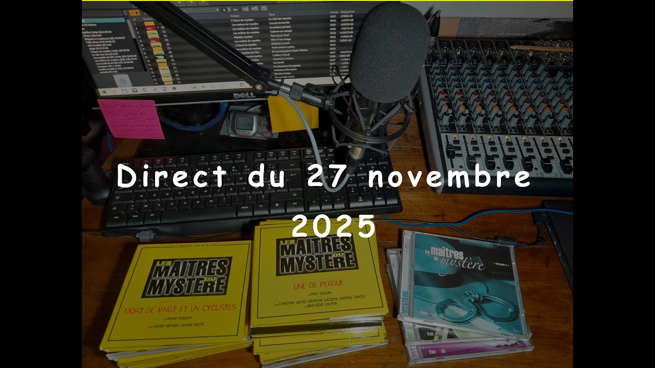Mystère mystère Radio en direct - le 27 novembre  2025