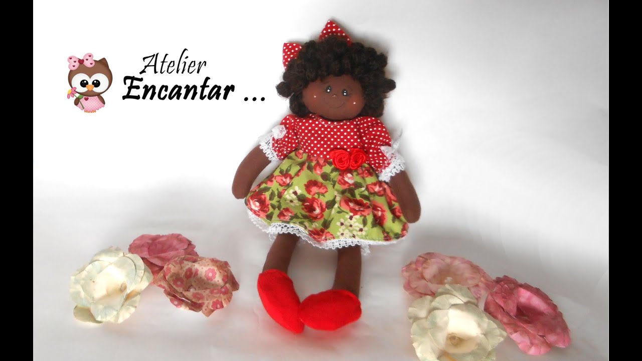 Mini Boneca negra