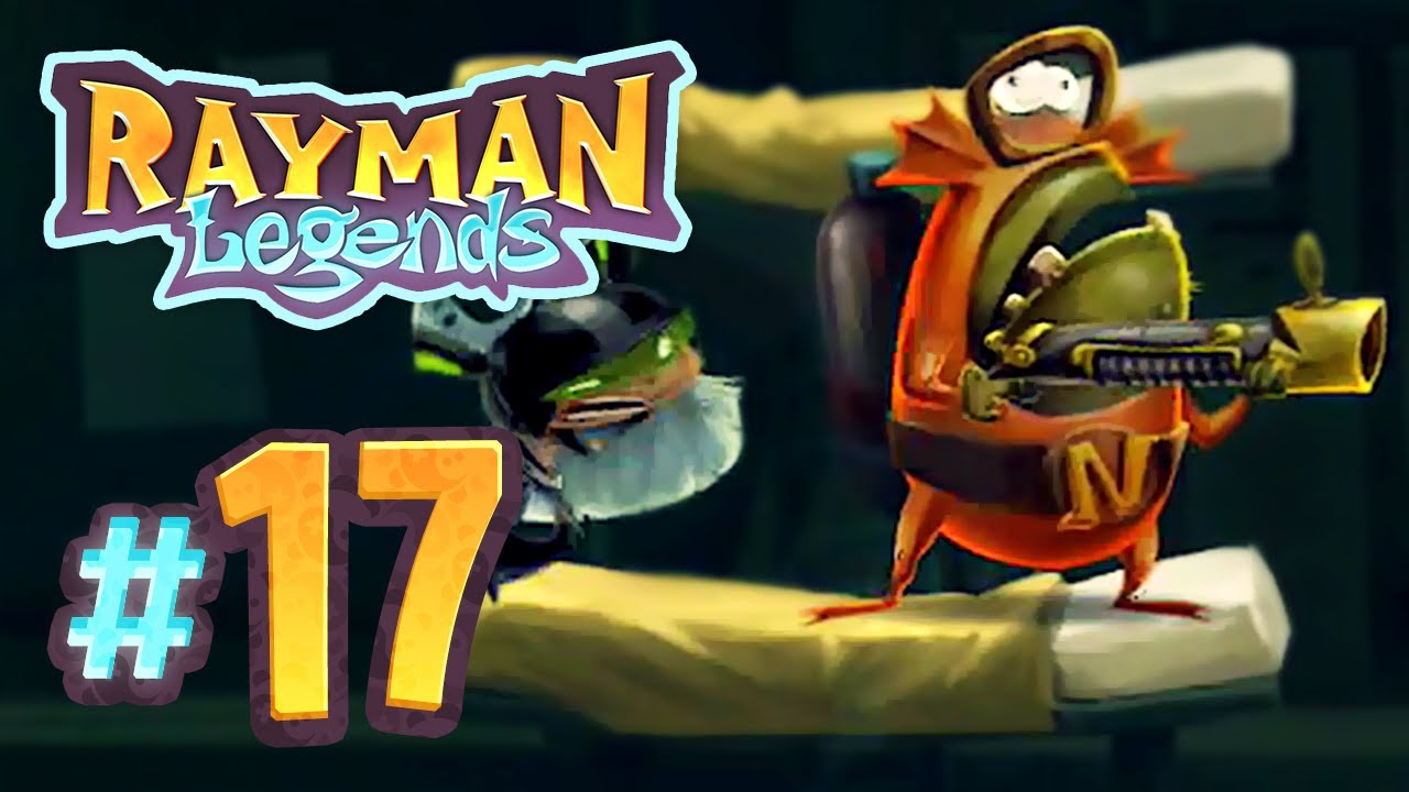 Rescue Ursula & Mansion of the Deep (20,000 Lums Under the Sea) - Rayman Legends #17 (5 Player)