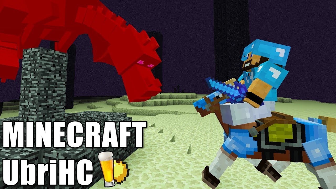 Quattro Ubriachi sfidano un Ender Dragon nella Minecraft UbriHC