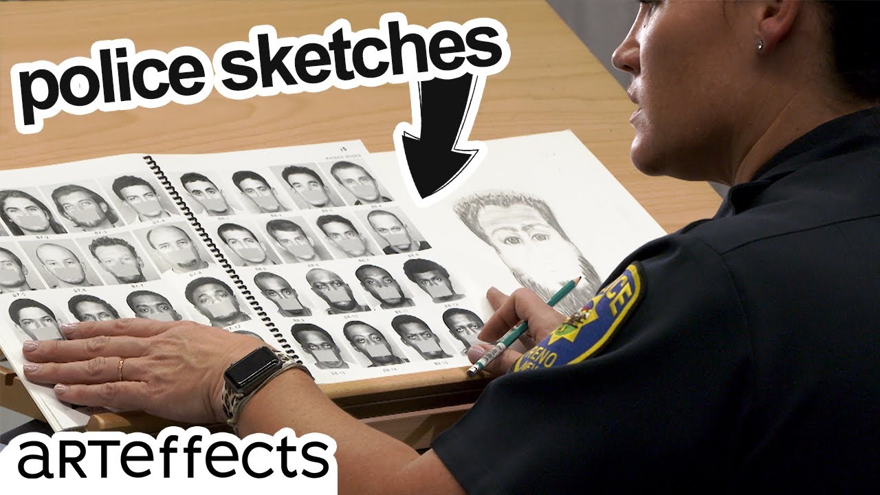 This is how they make police witness sketches | Police Composite Sketching -  ARTEFFECTS