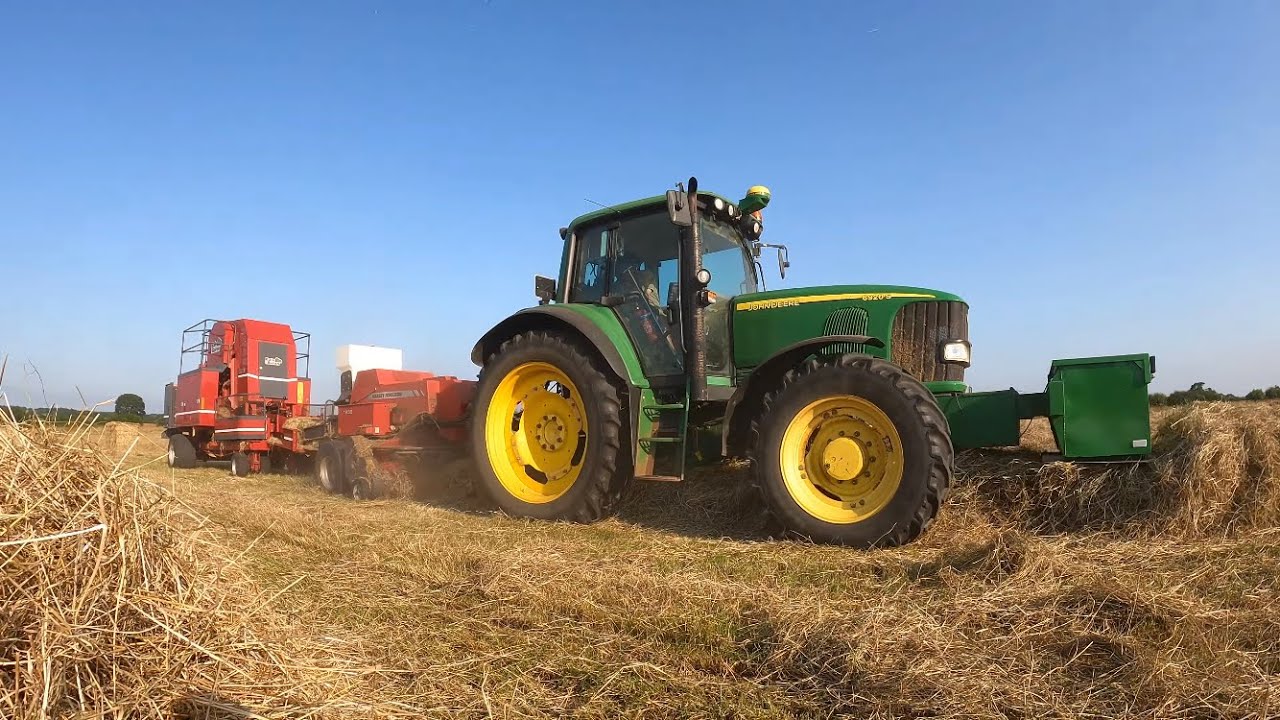 Baling Hay 2021 with the Bale Baron!