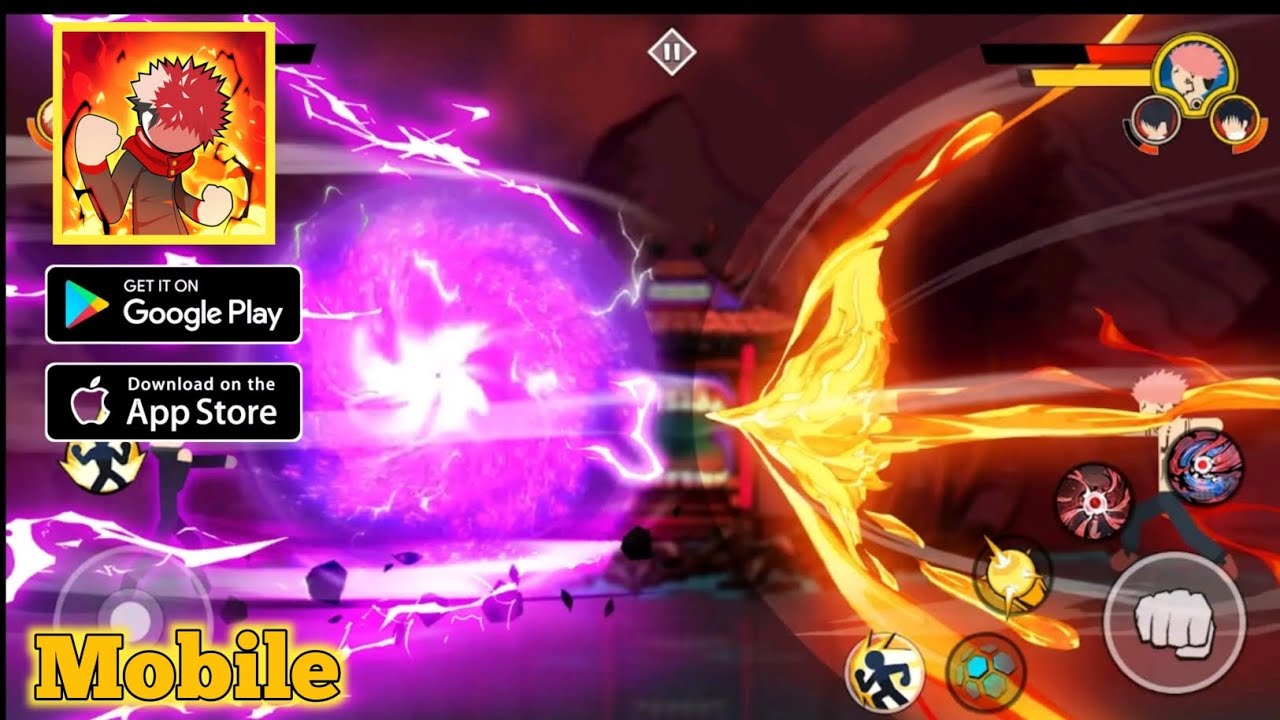 Stick Cursed Phantom Fight Full Gameplay Stickman Fighting Game Android iOS