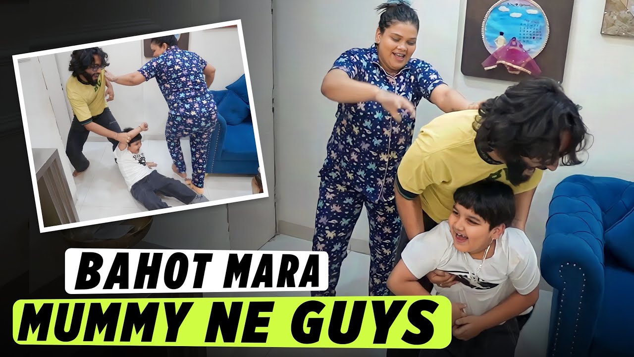 Bhut Mara Mummy Ne Guys || Chiku Malik Vlogs
