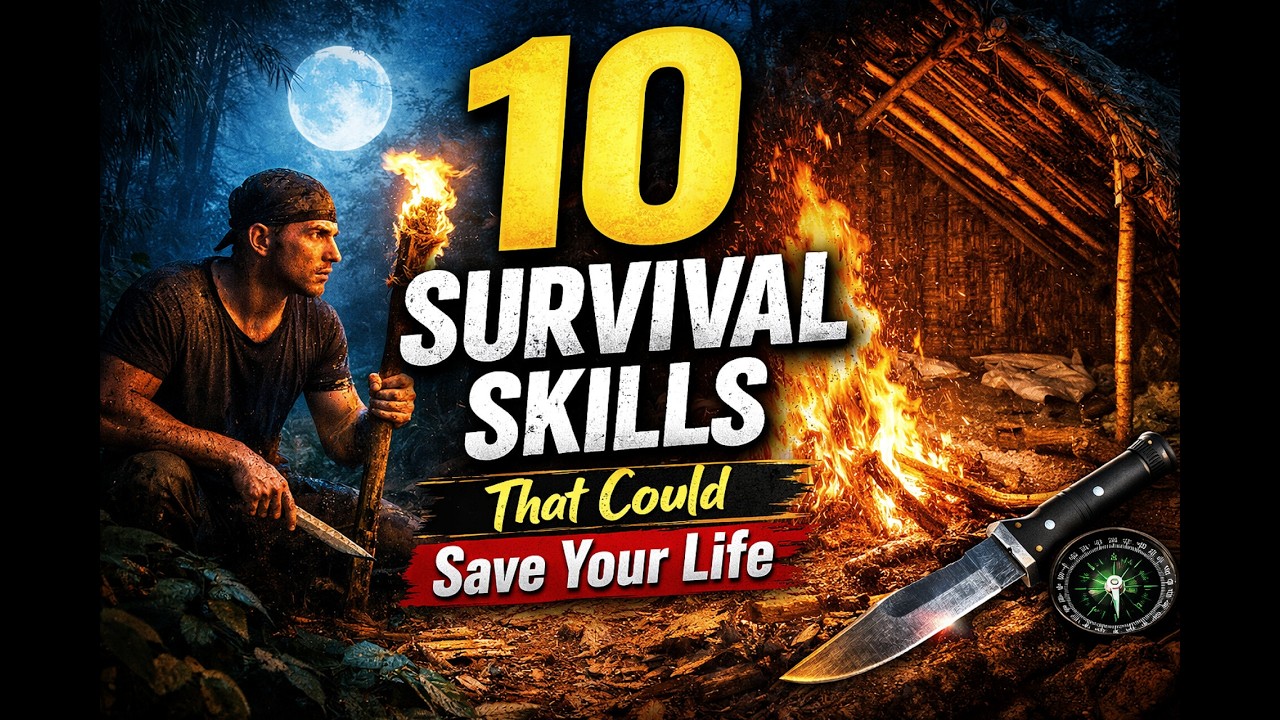 Top 10 Survival Skills Everyone Should Know | Ultimate Wilderness Survival Guide