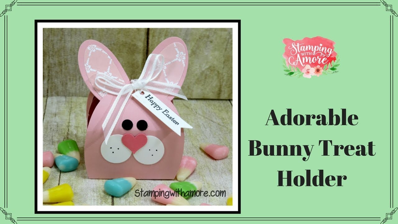 Adorable Bunny Treat Holder