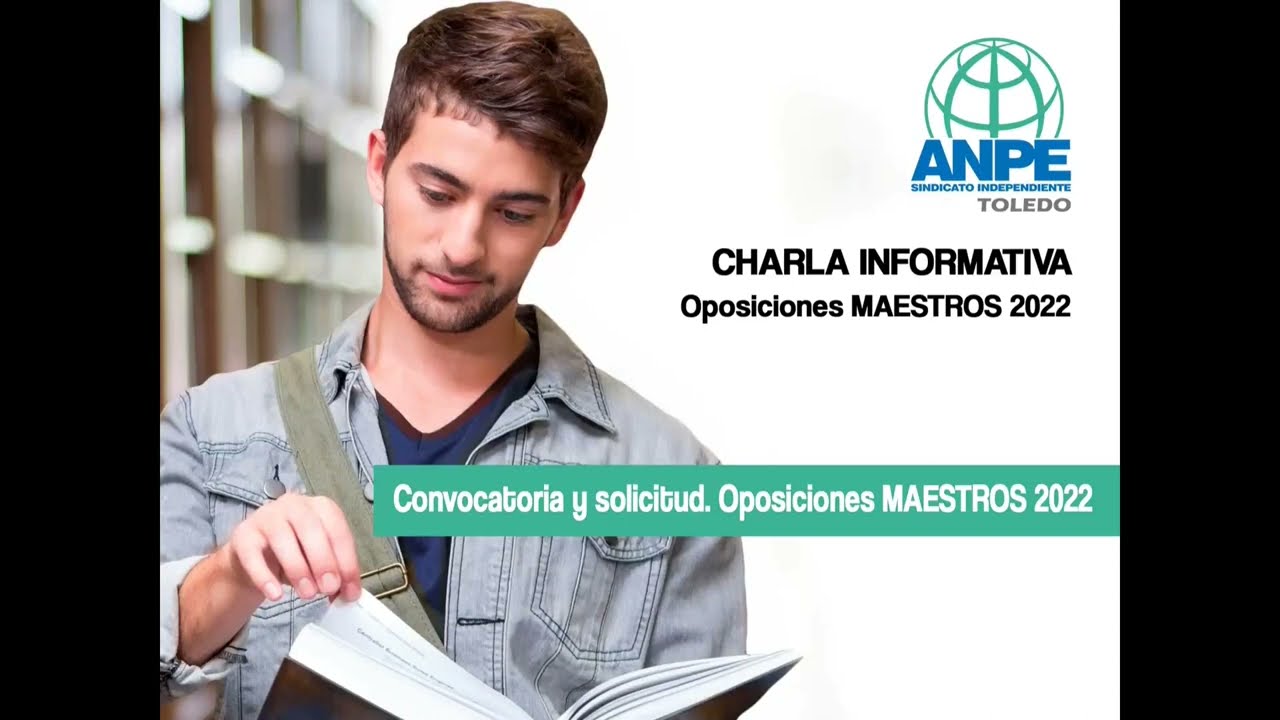 CONVOCATORIA Y SOLICITUD OPOSICIONES MAESTROS 2022