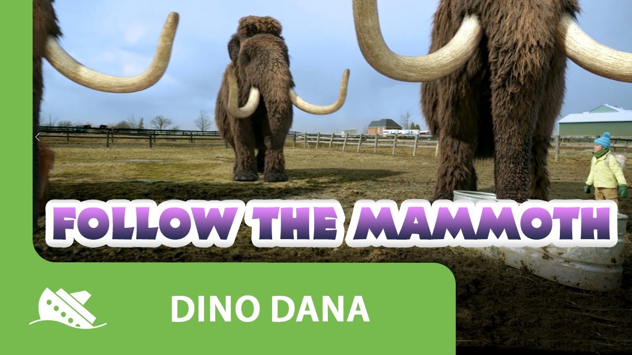 Dino Dana | Follow The Mammoth | Episode Promo | Michela Luci, Saara Chaudry, Nicola Correia-Damude