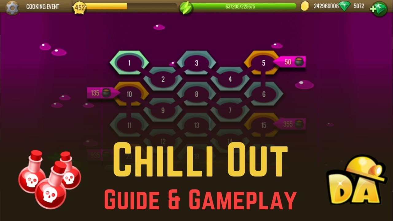 Chilli Out | How to play | Playing multiple games | Diggy's Adventure